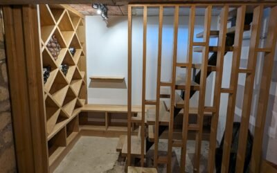 Fabrication d’une cave en chêne